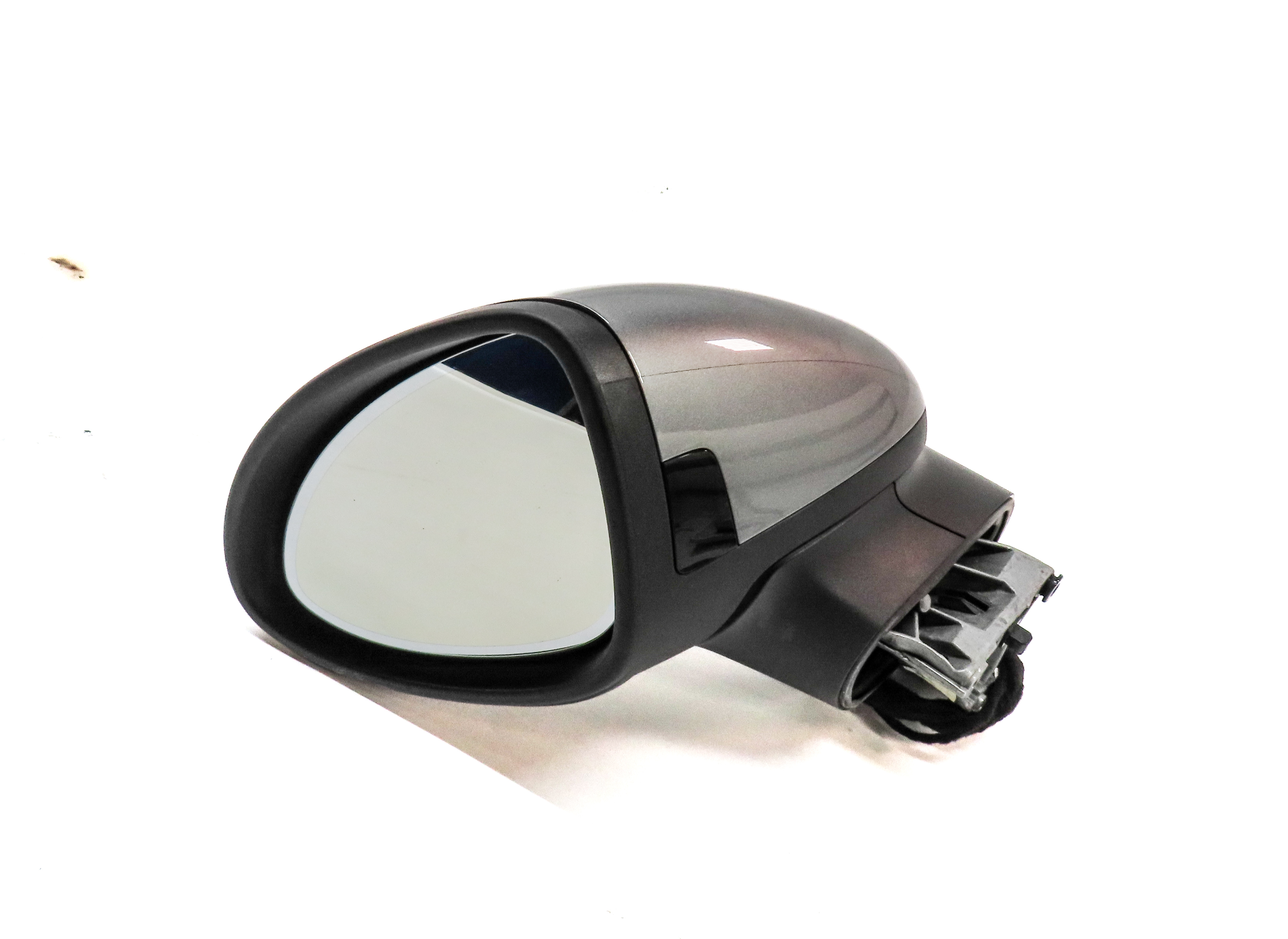 14 CAYENNE 958 FRONT LEFT PFOLD MEMORY HEAT AUTODIM BLIND SPOT DOOR MIRROR(Gray) — exact item pictured